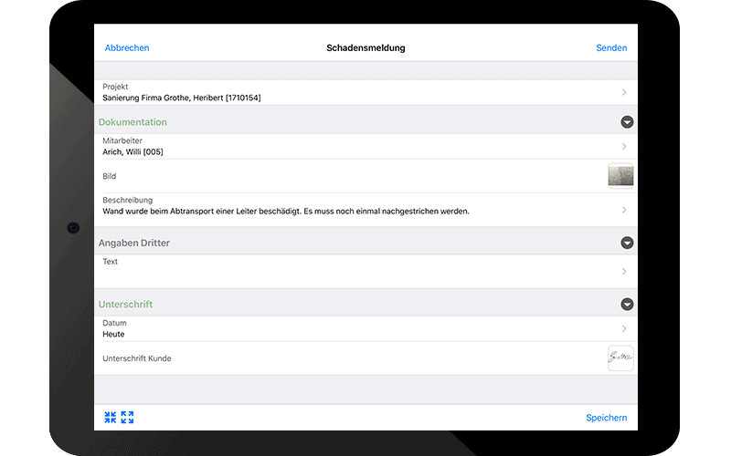 maler-mobile-formulare-schadensmeldung