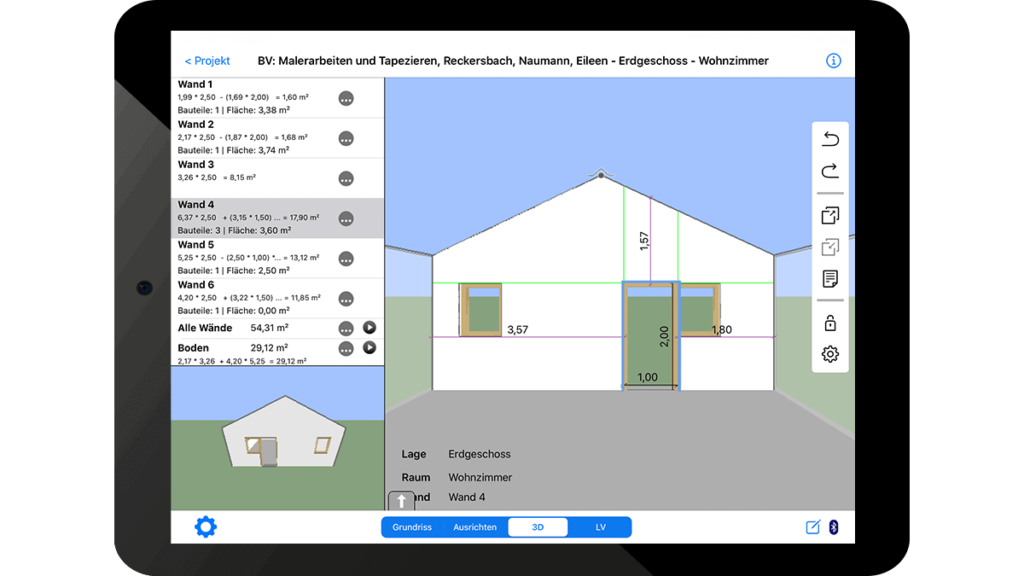 mobiles-raumaufmass-3d-abstaende