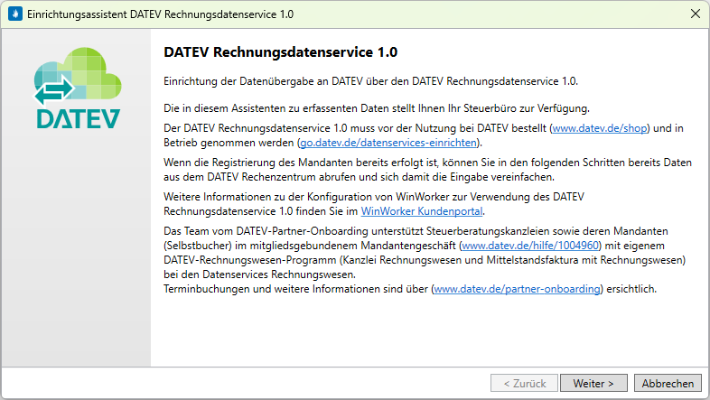 DatevRechnungsdatenservice10Assistent